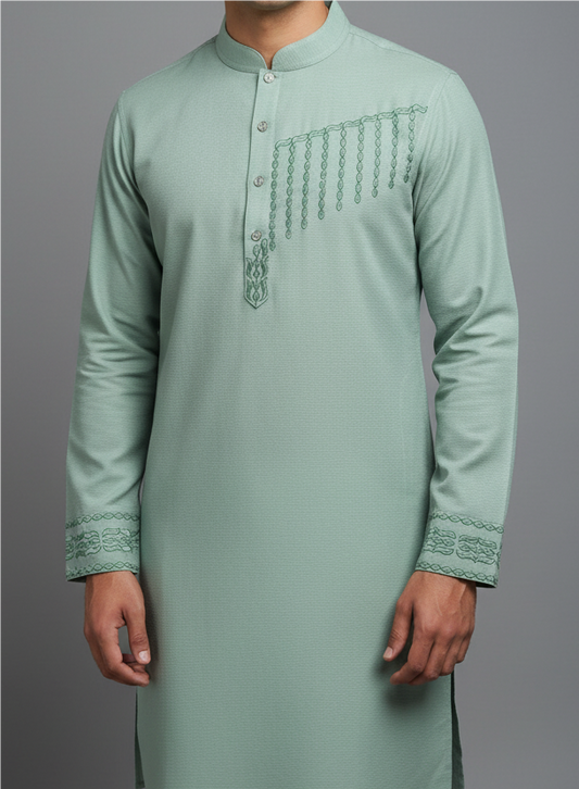 ▪️প্রিমিয়াম ফ্লাট এম্বোটারি পাঞ্জাবী CODE-2260